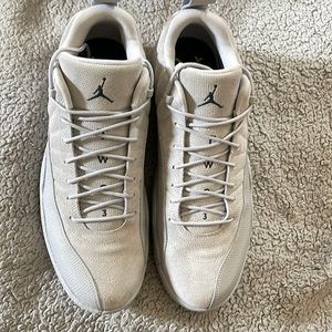Air Jordan 12 Retro Low gray suede Men’s size 15!